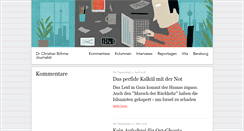 Desktop Screenshot of christianboehme.info